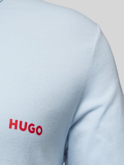 HUGO T-shirt met labelprint in een set van 3 stuks Roze - 2