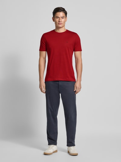 Fynch-Hatton T-shirt z wyhaftowanym logo Czerwony 1