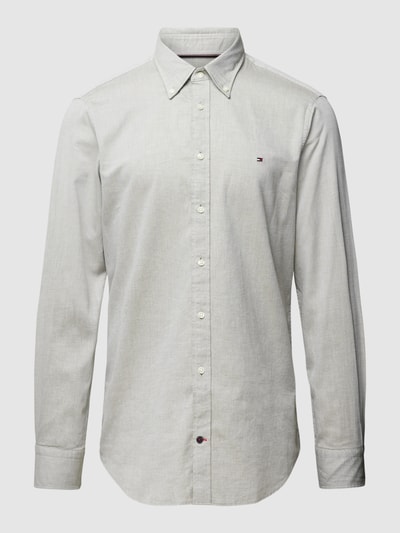 Tommy Hilfiger Slim fit zakelijk overhemd met button-downkraag Groen - 2