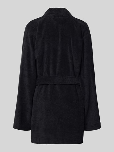 HUGO Regular Fit Bademantel aus Baumwoll-Frottee Modell 'EOSP' Black 3