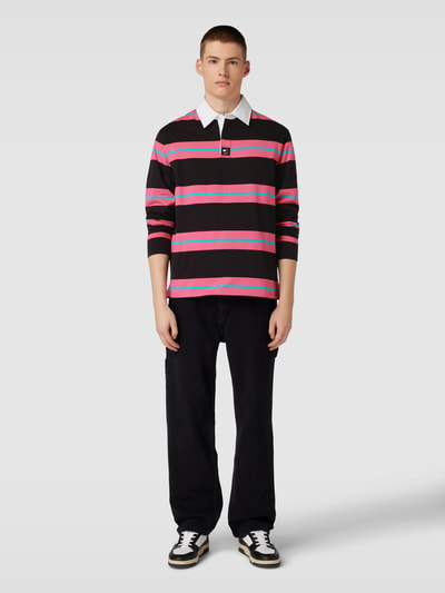 Tommy Jeans Longsleeve mit Streifenmuster Neon Pink 1