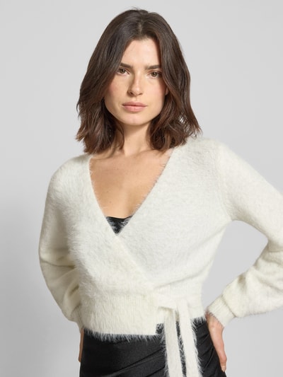 Jake*s Cocktail Bolero aus Kunstfell Ecru 3