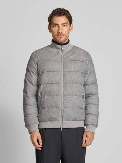 Cinque Gewatteerd jack met tweewegsritssluiting, model 'GAPE' Lichtgrijs - 4