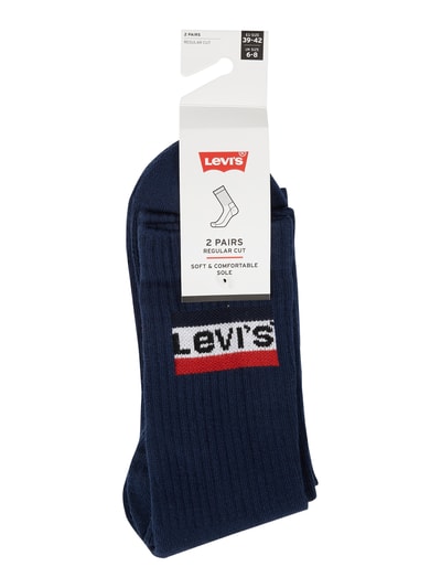 Levi's® Socken mit Stretch-Anteil im 2er-Pack  Blau 2