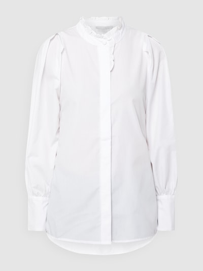 Fransa Bluzka z dodatkiem bawełny model ‘Hallie’ Biały 2