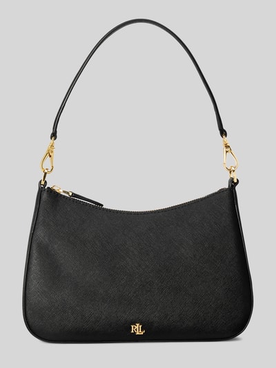 Lauren Ralph Lauren Umhängetasche aus echtem Leder Black 2