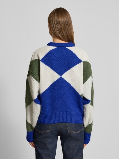 Tommy Hilfiger Relaxed Fit Strickpullover aus Alpaka-Mix Royal 5
