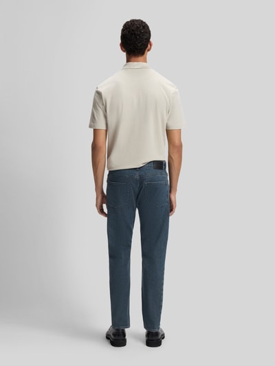 BOSS Orange Jeans o kroju regular fit z mieszanki bawełny Niebieski 5