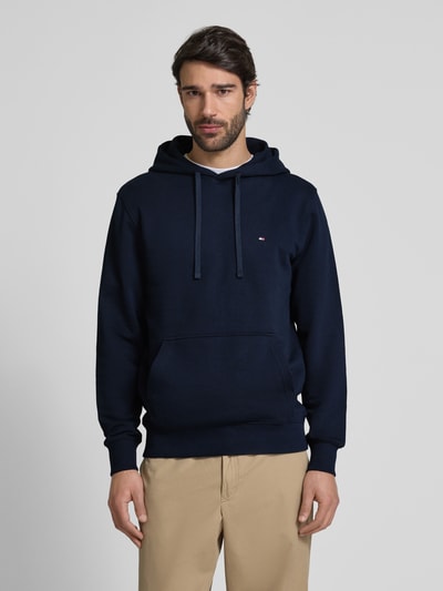 Tommy Hilfiger Regular fit hoodie van puur katoen Marineblauw - 4