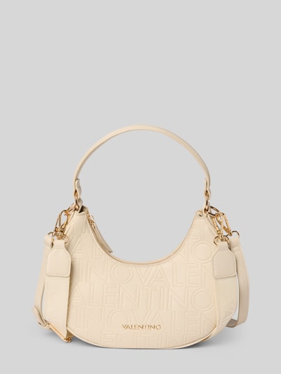 VALENTINO BAGS Handtasche mit Strukturmuster Modell 'SHELBY' Ecru 1