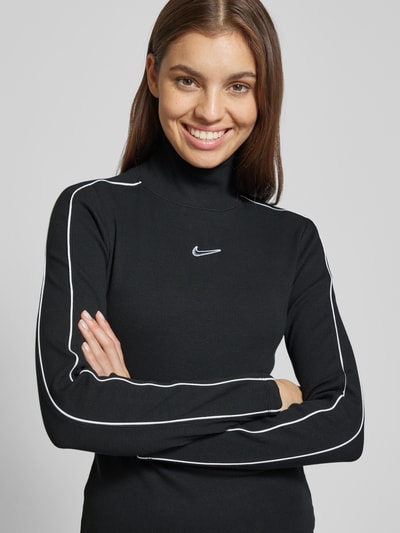 Nike Longsleeve in Ripp-Optik Black 3