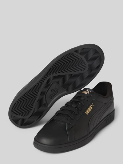 PUMA Sneaker aus Leder mit Schnürung Modell 'Smash 3.0' Black 4
