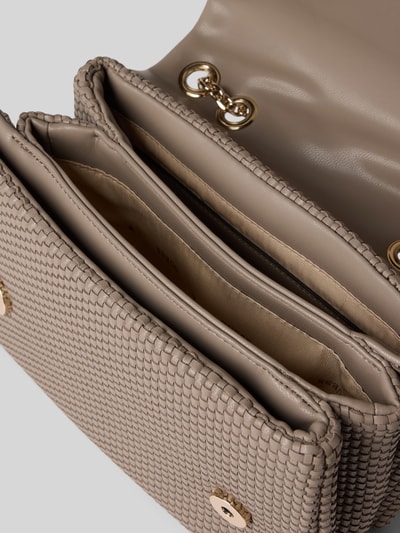 Guess Handtas in gevlochten look, model 'PHAEDRA' Taupe - 5