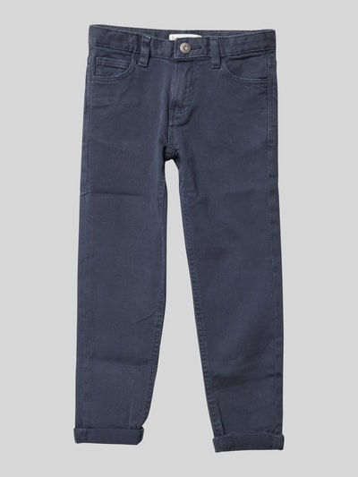 MANGO Skinny Fit Jeans im 5-Pocket-Design Modell 'peru' Marine 1