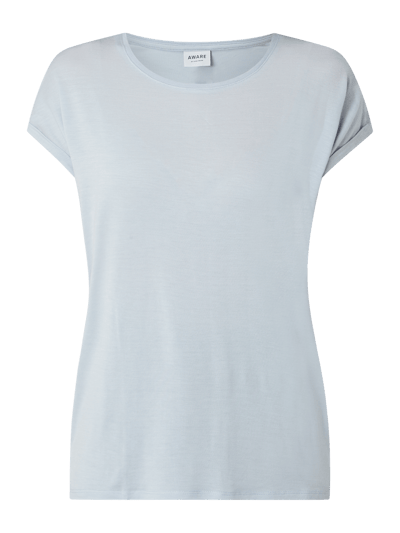 Vero Moda Shirt met kapmouwen, model 'Ava' Lichtblauw - 2