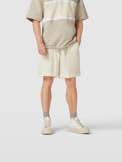 Ampere Shorts  mit elastischem Bund Offwhite 4