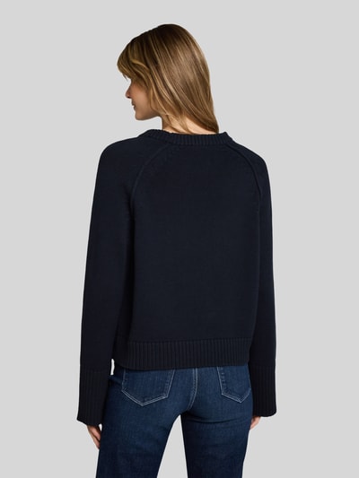Tom Tailor Regular Fit Pullover aus reiner Baumwolle Marine 5