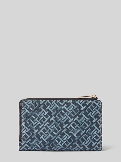 Tommy Hilfiger Portemonnaie mit TH-Allover-Muster Dunkelblau 2