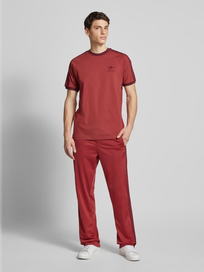 adidas Originals Sweatpants met logostitching Donkerrood - 1