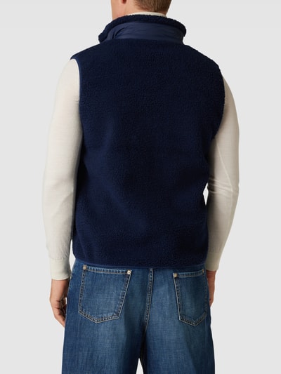 SAVE THE DUCK Gilet met labelpatch, model 'ISMAEL' Donkerblauw - 5