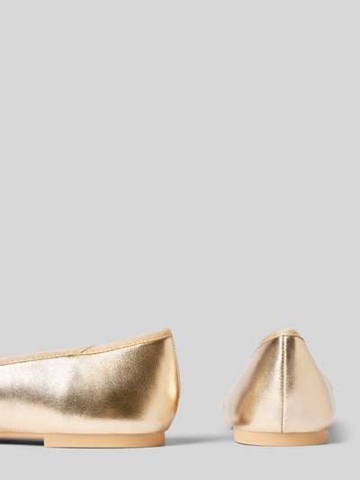 Liu Jo Ballerinas mit Label-Detail Modell 'DAFNE' Gold 2