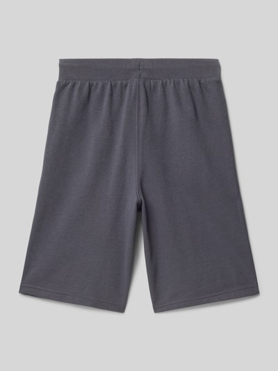 CHAMPION Sweatshorts mit Logo-Stitching Graphit 3