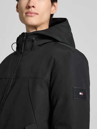 Tommy Hilfiger Regular Fit Funktionsjacke mit Kapuze Black 3