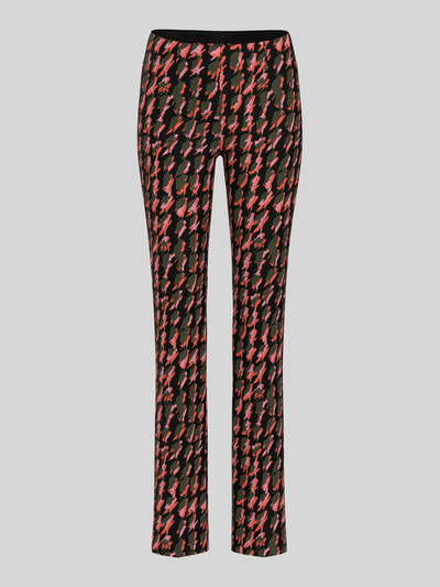 Marc Cain Smalle broek met logodetail Oranje - 2