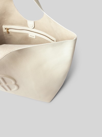 Anine Bing Handtasche mit Label-Detail Beige 4