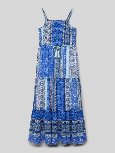 Happy Girls Kleid mit Allover-Muster Blau 1