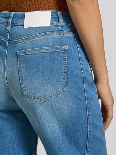 OPUS PANTS Balloon Fit Jeans in verkürzter Passform Modell 'Melly Twist' Blau 3