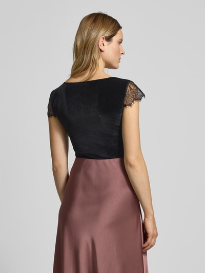 GUIDO MARIA KRETSCHMER WOMAN Body mit V-Ausschnitt Modell 'Felicitas' Black 5