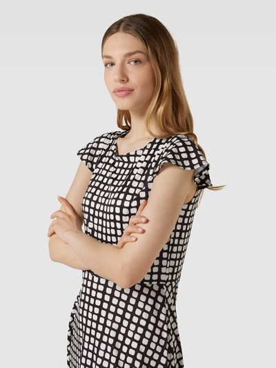 MORE & MORE Minikleid mit Allover-Muster Black 3