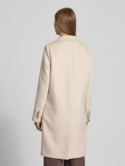 s.Oliver RED LABEL Regular Fit Mantel mit Woll-Anteil Beige Melange 5