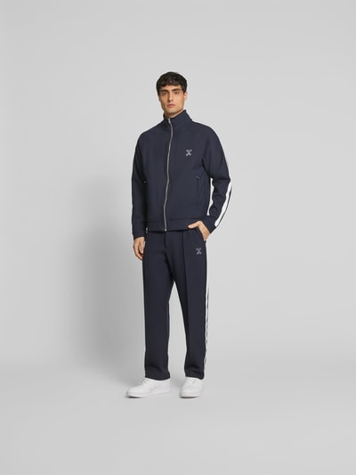 Closed Sweatjacke mit Reißverschlusstaschen Dunkelblau 1