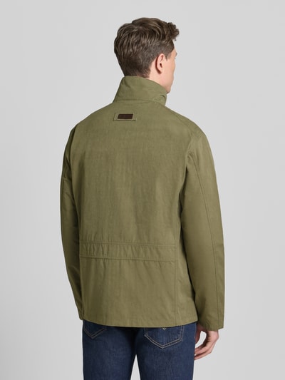 Barbour Regular Fit Jacke aus Baumwoll-Mix Modell 'SANDERLING' Oliv 5