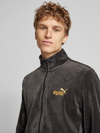 PUMA PERFORMANCE Sweatjacke mit Stehkragen Black 3