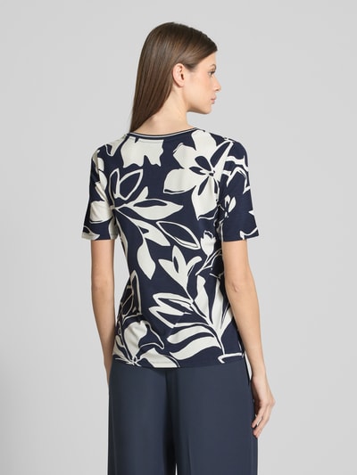 Betty Barclay T-Shirt aus Viskose-Mix mit Rundhalsausschnitt Marine 5