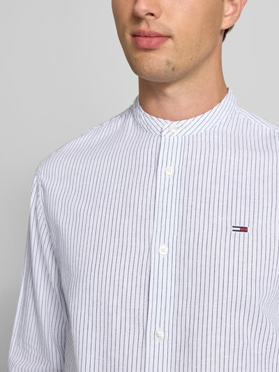 Tommy Jeans Regular fit vrijetijdsoverhemd van een mix van katoen en linnen Offwhite - 3