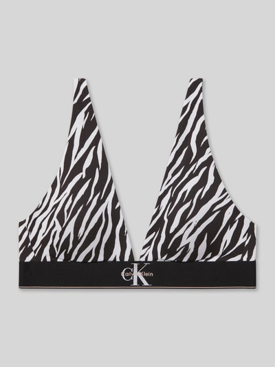 Calvin Klein Underwear bralette met logodetail Zwart - 2