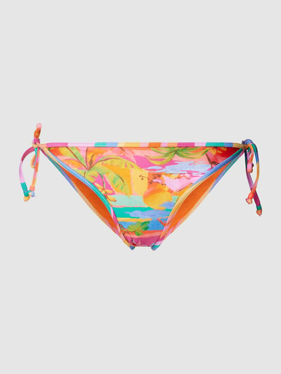 Banana Moon Bikinislip met all-over motief, model 'YAMA' Roze - 1