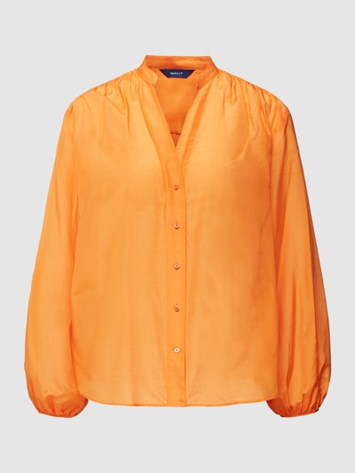 Gant Blouse in semi-transparante look Oranje - 2