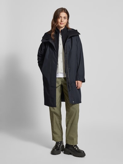 PEAK PERFORMANCE Parka met capuchon, model 'Treeline' Zwart - 1