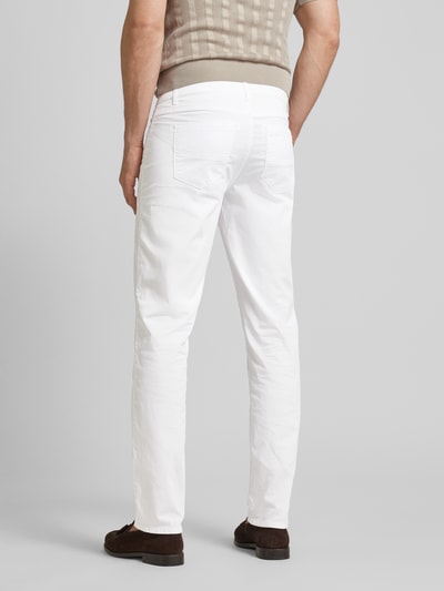 Brax 5-pocketbroek met Franse steekzakken, model 'CADIZ' Wit - 5