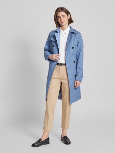 s.Oliver RED LABEL Trenchcoat mit Bindegürtel Hellblau 1