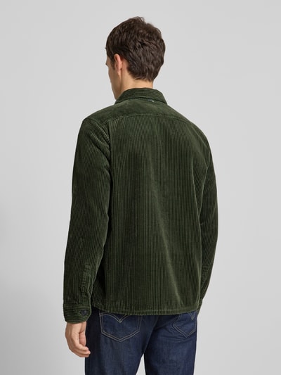 OLYMP Level Five Hemdjacke mit Knopfleiste Dunkelgruen 5