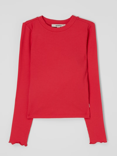 Garcia Longsleeve mit Viskose-Anteil  Rot 1