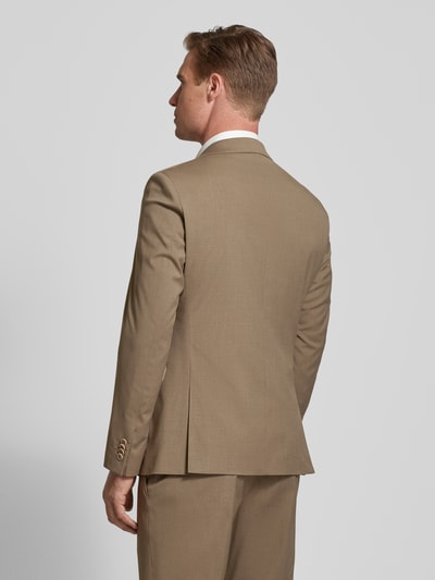 s.Oliver BLACK LABEL Shaped Fit colbert met viscose, model 'S.O PURE' Camel - 5