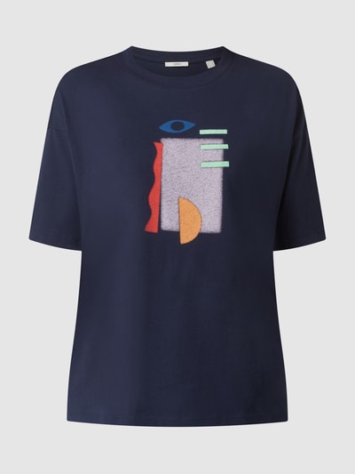 Esprit T-Shirt mit Print  Marineblau 2