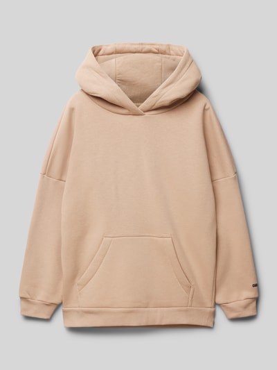 CARS JEANS Oversized Hoodie mit Kapuze Modell 'KELLY' Sand 1